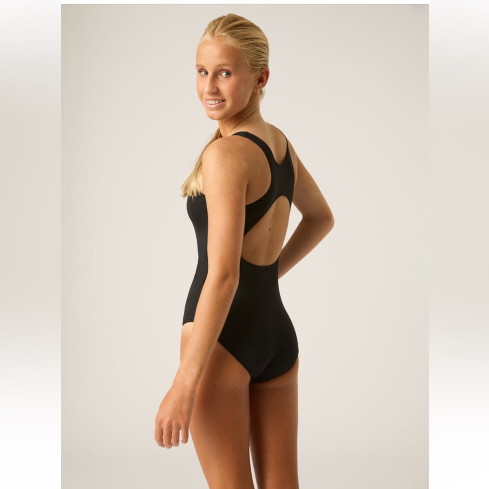 New ModiBodi Teen Period Swimwear Racerback One Piece  - Size Girls 10-12